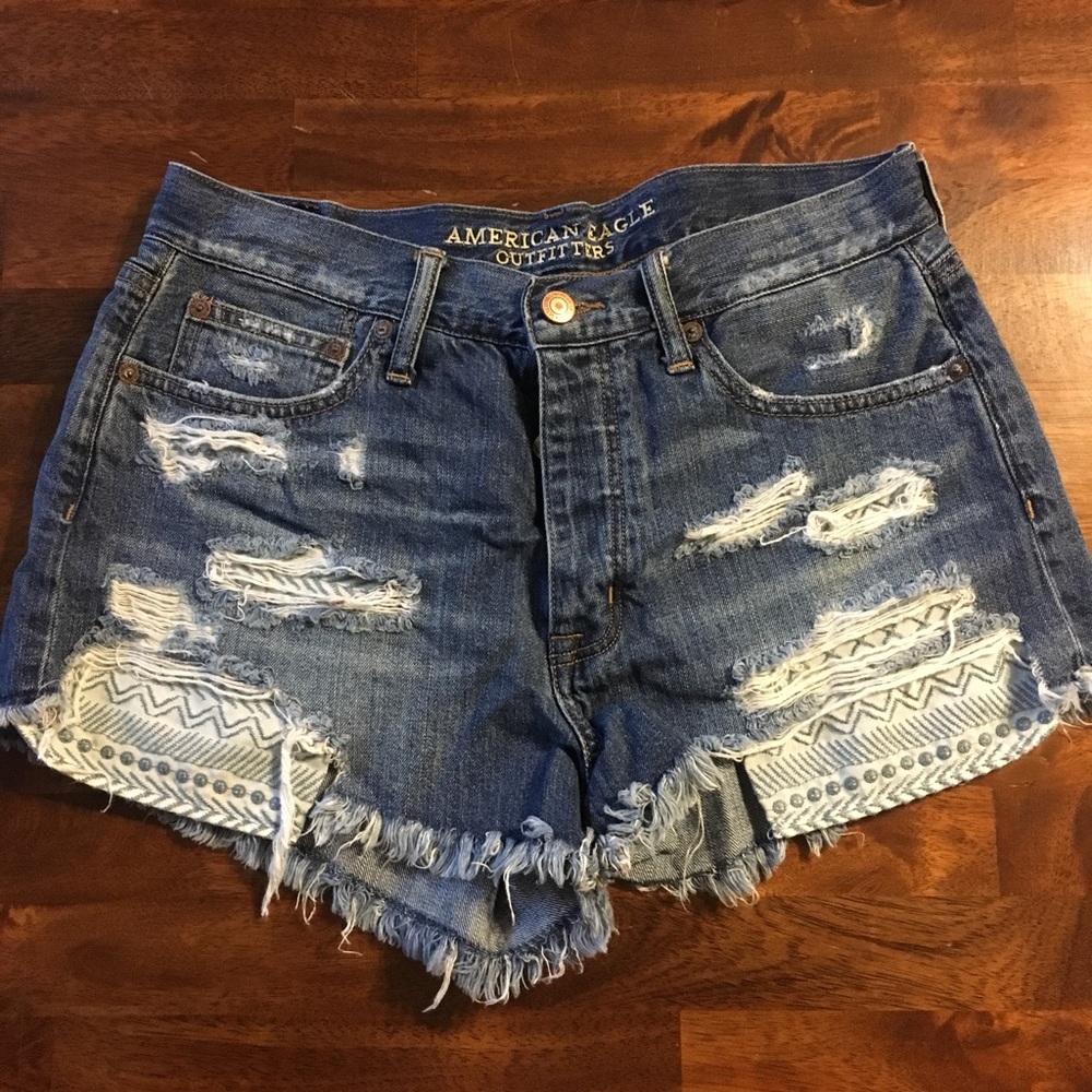 Vintage hi-rise American eagle shorts